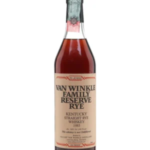 Van Winkle Family Estate Reserve Rye 1985 Vintage