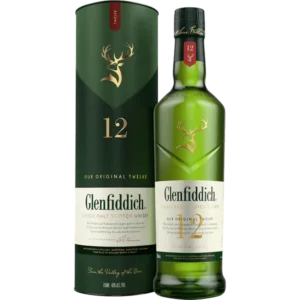 Glenfiddich 12 Year Old Single Malt Scotch Whisky