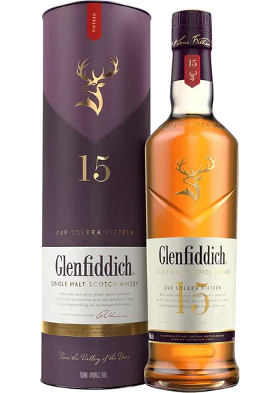 Glenfiddich 15 Year Old Solera Reserve Single Malt Scotch Whisky