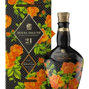 Royal Salute 21 Year Old Orange Roses Richard Quinn Edition II