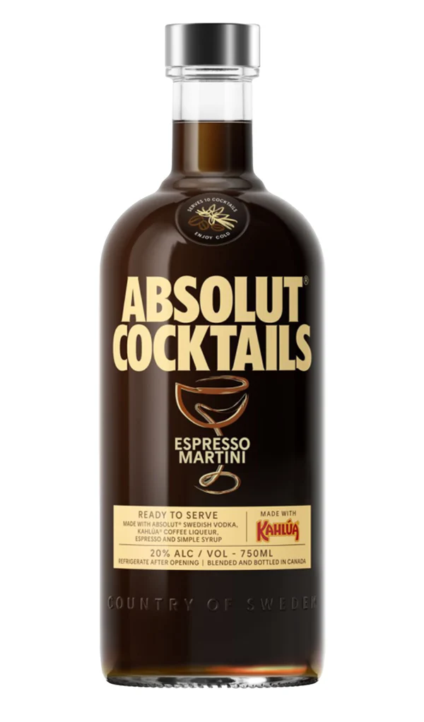 Absolut Cocktails Espresso Martini
