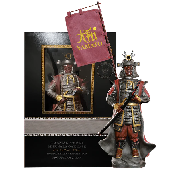 Yamato Honda Tadakatsu Mizunara Oak Cask Japanese Whiskey
