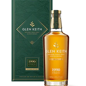 Glen Keith 33 Year Old 1990 Vintage Single Malt Scotch Whisky