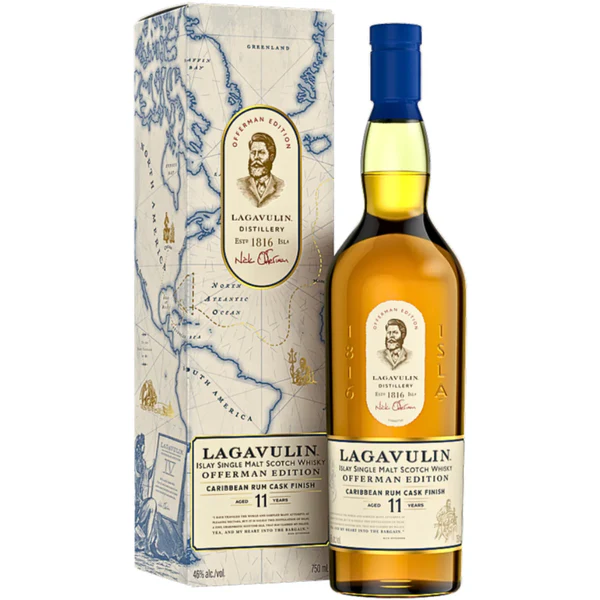 Lagavulin Offerman Edition Caribbean Rum Cask Finish Scotch Whisky