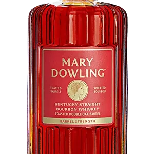 Mary Dowling Double Oak Cask Strength Bourbon Whiskey