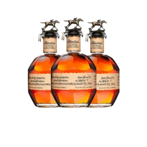 The Blanton's Single Barrel Bourbon Three Pack Bundle