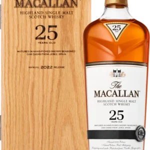 The Macallan 25 Year Old Sherry Oak Single Malt Scotch Whisky