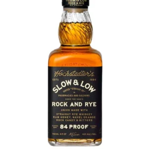 Slow & Low Rock and Rye Straight Rye Whiskey