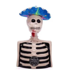 Los Azulejos Skelly Anejo Tequila