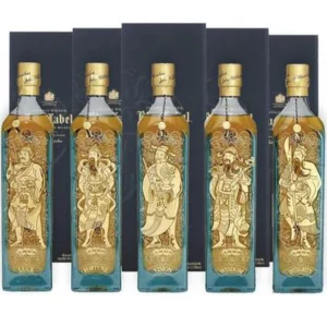 JOHNNIE WALKER Blue Label 5 Gods of Wealth Collection