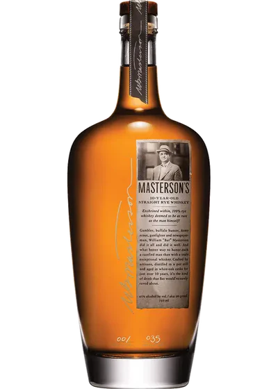 Masterson's 10 Year Old Canadian Straight Rye Whiskey