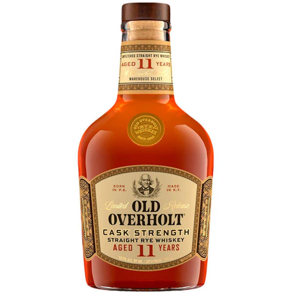 Old Overholt 11 Year Cask Strength Straight Rye Whiskey