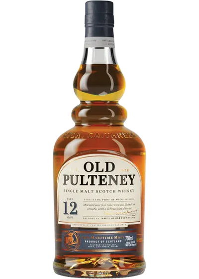 Old Pulteney 12 Year Old Single Malt Scotch Whisky