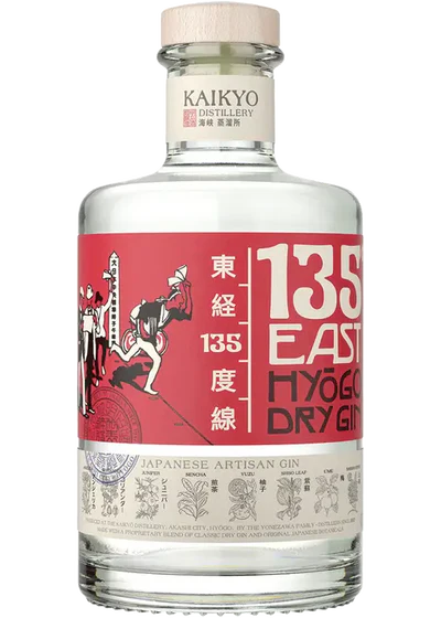 135 East Hyogo Dry Japanese Gin